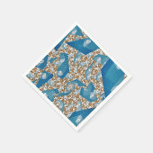 木と空 スタンダードカクテルナプキン (角)