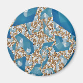 木と空 マグネット (正面)