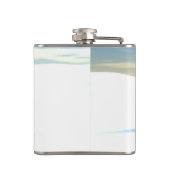 木と組み合わせた可愛い漫画ペンギン フラスク (裏面)