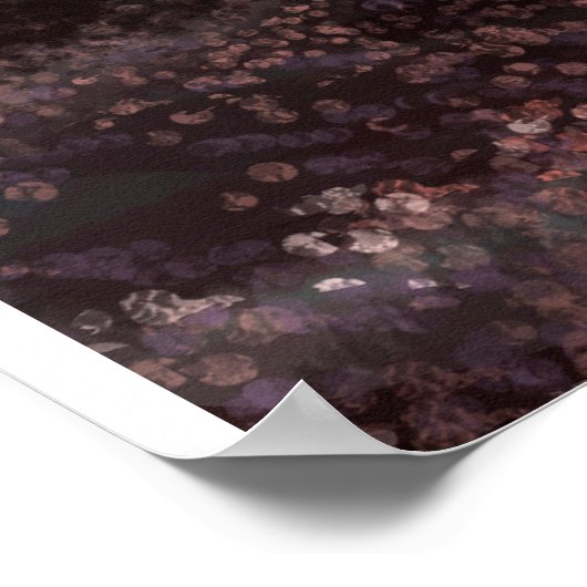 木と自然 – 愛 ポスター (角)