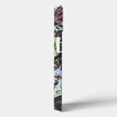 木と花のフラワーパターン・デジタルアート Case-Mate iPhoneケース (裏面 / 右)