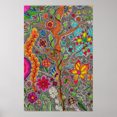 木と花 ポスター (正面)