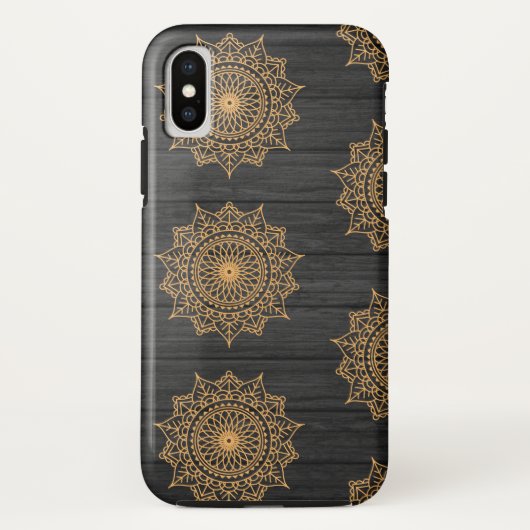 木と装飾的な模様 Case-Mate iPhoneケース (裏面)