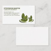 木と造園 名刺 (正面/裏面)