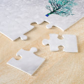 木と雪の結晶 ジグソーパズル (側面)