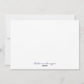 木と雪 シーズンカード (裏面)