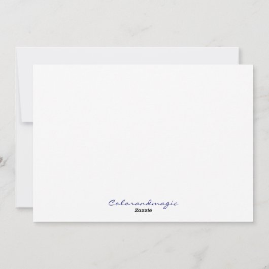 木と雪 シーズンカード (裏面)