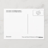 木と雲 ポストカード (裏面)