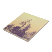 木と鳥 タイル (側面)