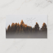 木と鳥 名刺 (裏面)