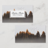 木と鳥 名刺 (正面/裏面)