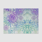 木にかわいいドードル素朴の花 薄葉紙 (正面)