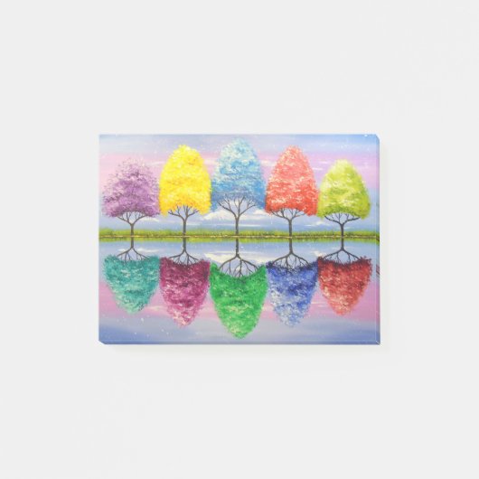 木には花が咲く ポストイット (正面)