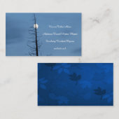 木によって刺される月 名刺 (正面/裏面)