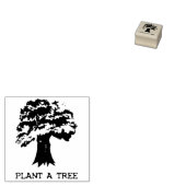 木にゴム印を付ける ラバースタンプ (押印)