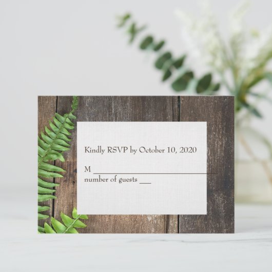 木にフェルン RSVP 招待状 (スタンド正面)