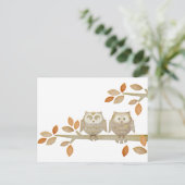 木にフクロウを愛せよ ポストカード (スタンド正面)