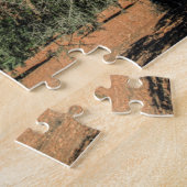 木にモロッコヤギおもしろいを ジグソーパズル (側面)