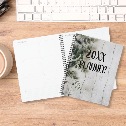 木にユーカリの素朴花 プランナー手帳