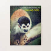 木にリス ジグソーパズル (縦)