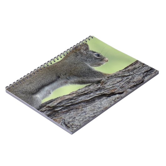 木にリス ノートブック (左側)