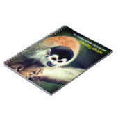 木にリス ノートブック (左側)