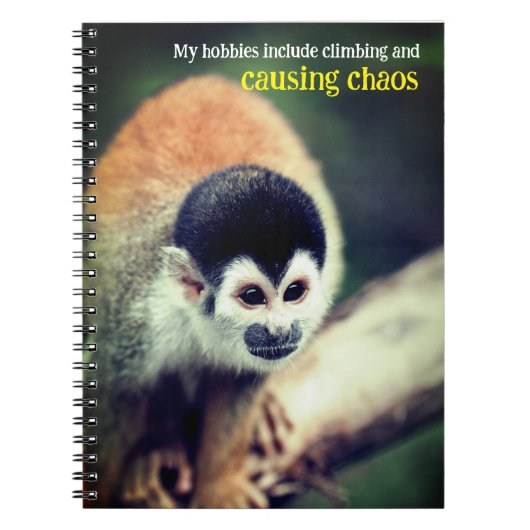 木にリス ノートブック (正面)