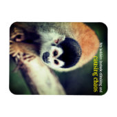 木にリス マグネット (横)