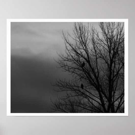 木にワシ ポスター (正面)