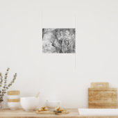 木に三つの花 ポスター (キッチン)