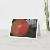 木に実ったイチジクのアップ カード (正面)