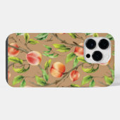 木に実った桃 iPhoneケース (裏面横)