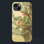 木に座る翼のあるニレの妖精 iPhone 13ケース<br><div class="desc">ニレの妖精というのは難しいだろう。この翼のあるストーリーブックの生き物は木の中に座って、その日まで数分楽しむかかる。今日この幻想的プリントを注文！</div>