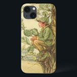 木に座る翼のあるニレの妖精 iPhone 13ケース<br><div class="desc">ニレの妖精というのは難しいだろう。この翼のあるストーリーブックの生き物は木の中に座って、その日まで数分楽しむかかる。今日この幻想的プリントを注文!</div>