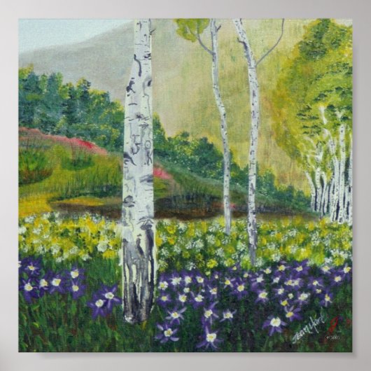 木に彫られる ポスター (正面)