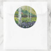 木に彫られる ラウンドシール (バッグ)