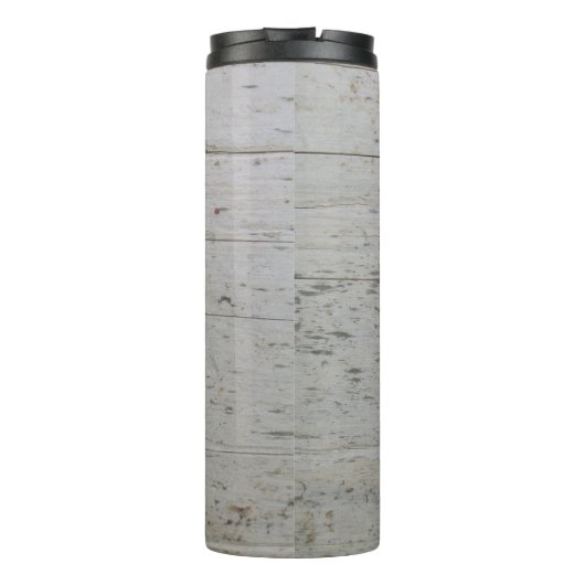 木に描かれた写真コラージュの家族ペッパーソナライズされたト タンブラー (裏面)