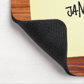 木に書いてあるのが好きだ マウスパッド (コーナー)