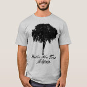 木に水をまいて下さい Tシャツ (正面)