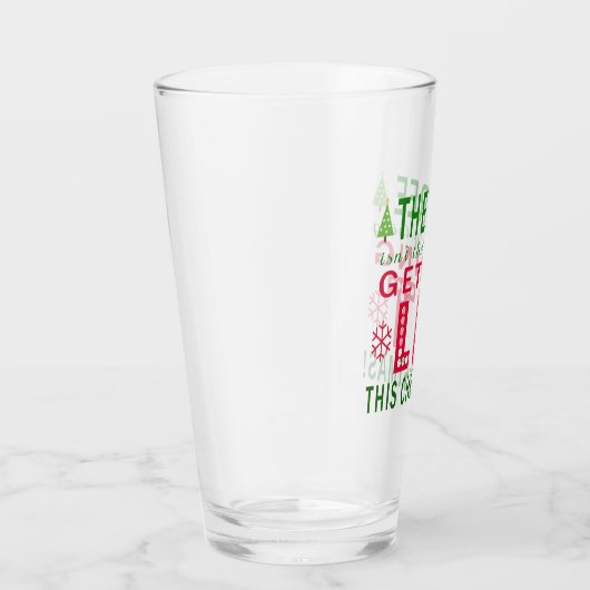 木に火が付いているのはクリスマスだけではない タンブラーグラス (右)