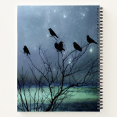 木に生えたカラスの夢 ノートブック (裏面)
