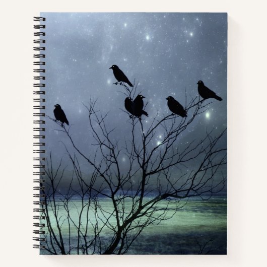 木に生えたカラスの夢 ノートブック (正面)