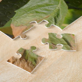 木に生のレモン ジグソーパズル (側面)