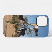木に登るヤギ Case-Mate iPhoneケース iPhone 12ケース (裏面横)