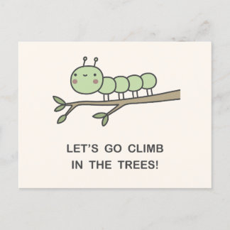 木に登ろう！ インビテーションポストカード