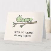 木に登ろう！ カード (正面)