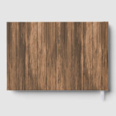 木に美しいオレンジ色の花 – Guestbook ゲストブック (裏面)