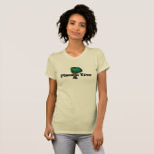 木に自然を植える Tシャツ (正面フル)