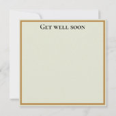 木に葉状の泡を付けたコーヒーラテカップ カード (裏面)