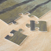 木に覆われたムギ草I ジグソーパズル (側面)